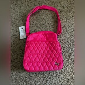 Lug Ranger Love Ultra X Crossbody Bag Magenta Hearts Neon Pink